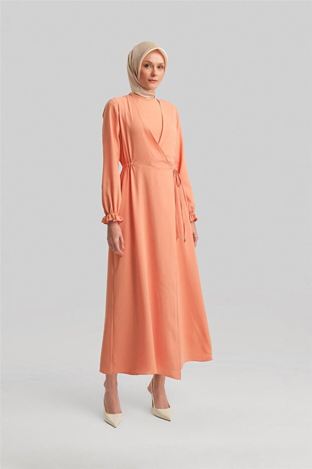 Anvelop Elbise Ort9230 Şeftali - 1