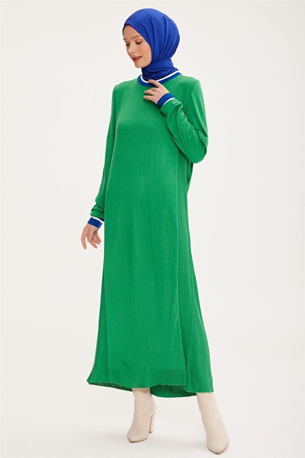 Rochie verde iarbă - 22kd4243 - 2