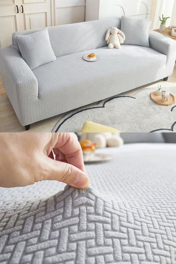 Koltuk Kılıfı Koltuk Örtüsü 3kişilik Koltuk Için 1 Adet Likrali Yüksek Kaliteli Sofa Cover - 3