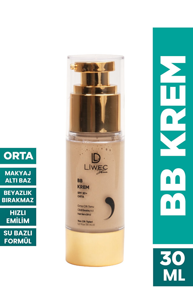 Bb Krem 50 ml – Nemlendirici, Kapatıcı & Spf Koruma - 1