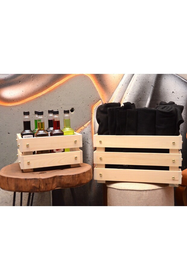 Solid Wood Multipurpose Modular Organizer - 4