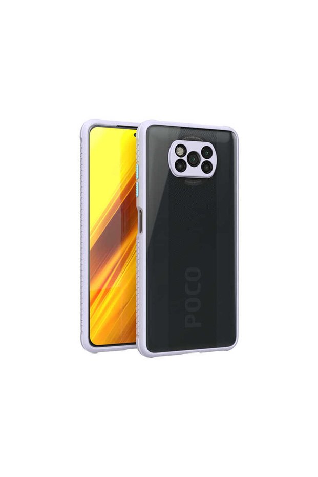 Poco X3 Case Zore Kaff Cover - Purple