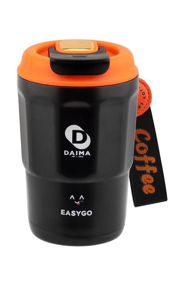 Brioni Daima Easy Go 380 ml Sıcak-soğuk Çelik Siyah Termos - 1