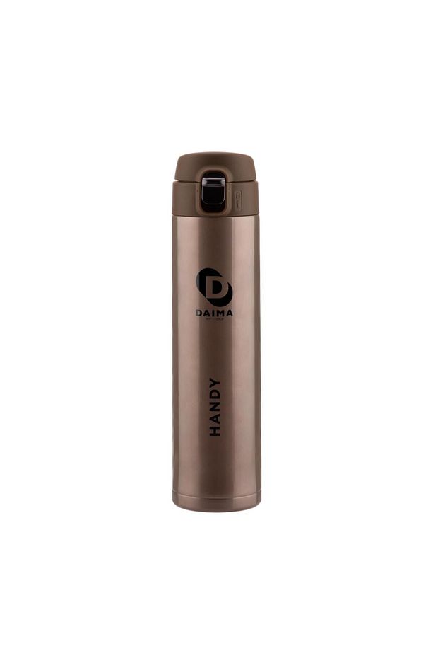 Brioni Daima Handy 520 ml Sıcak Soğuk Çelik Bronz Termos - 1