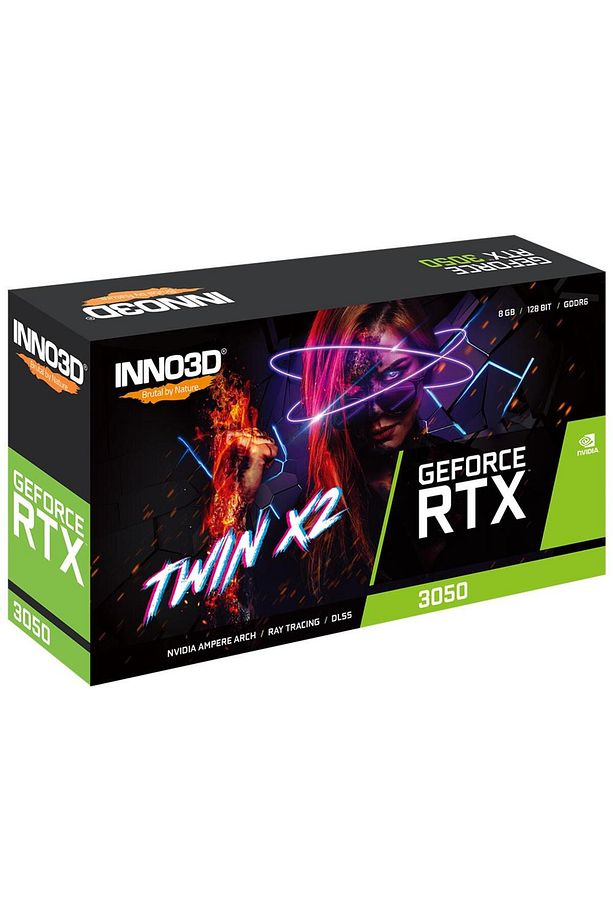 Nvidia Geforce Rtx3050 Twin X2 8gb 128bit Gddr6 Ekran Kartı N30502-08d6-1711va41 - 3