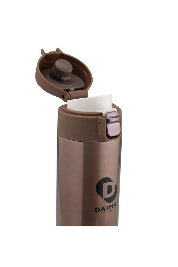 Brioni Daima Handy 520 ml Sıcak Soğuk Çelik Bronz Termos - 2
