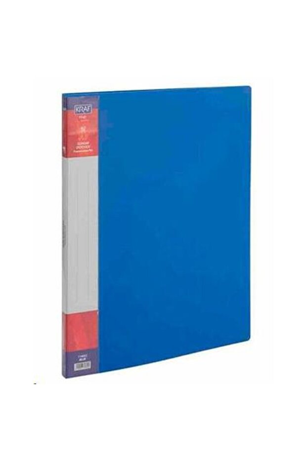 ملف عرض مقاس A4 10 قطع باللون الأزرق - 1