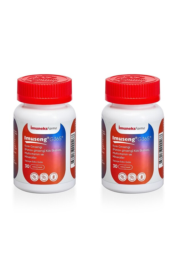 İmuneks Farma İmuseng G365 x 2 Adet - 1