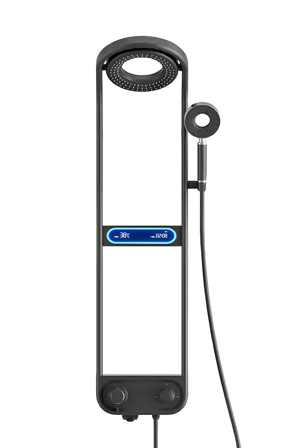 Dijital LED Ekranlı  Robot Duş Seti Lüks Şelale ve Yağmur Duş Sistemi Tepe Duş Seti - 5