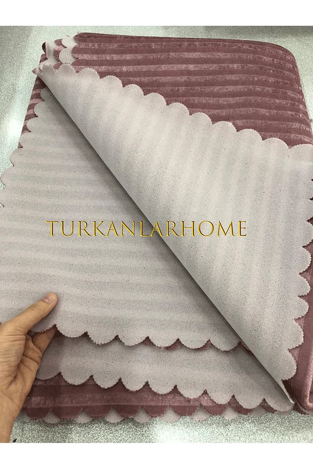 Süngerli Koltuk Örtüsü YENİ MODEL (gül kurusu ) - 1
