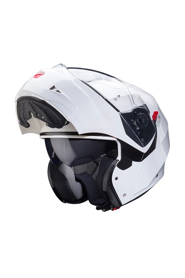 Duke X Çeneden Açılır Kask Pinlock (BEYAZ) - 2