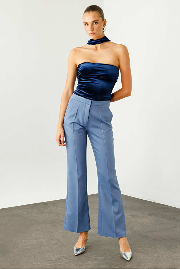 İspanyol Paça Pantolon - 1