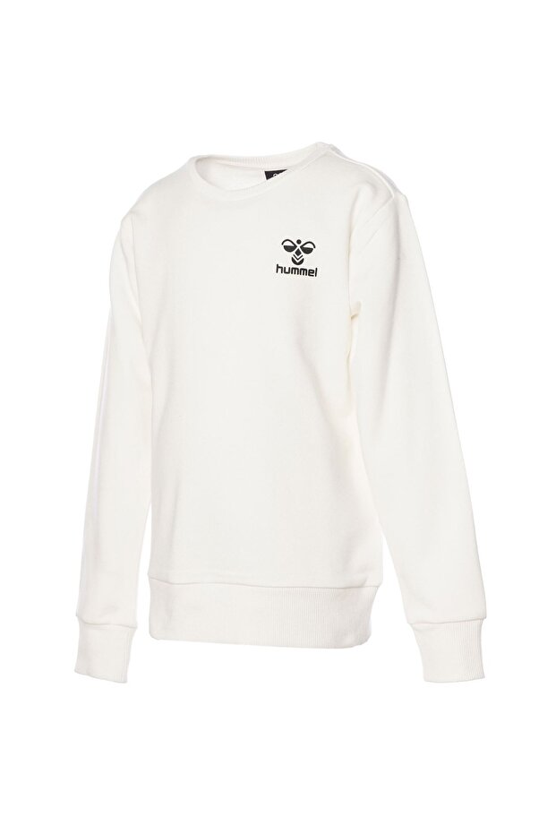 Arty Çocuk Beyaz Dik Yaka Sweatshirt - 1
