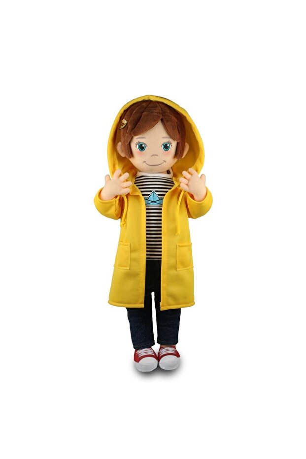 معطف واق من المطر أرجواني - 1