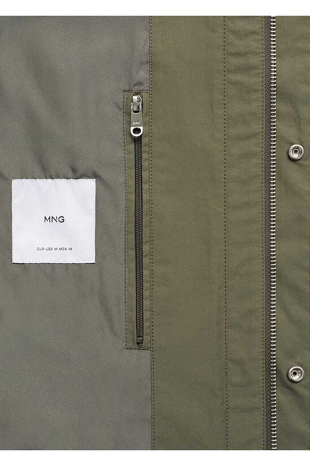 Su geçirmez kapüşonlu parka - 8