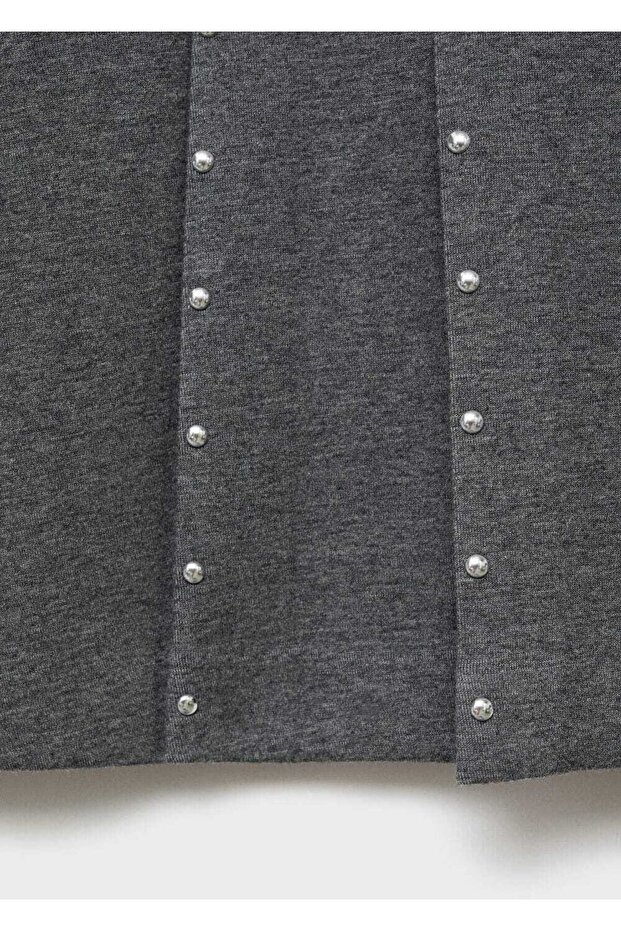 Zımbalı mini etek - 6