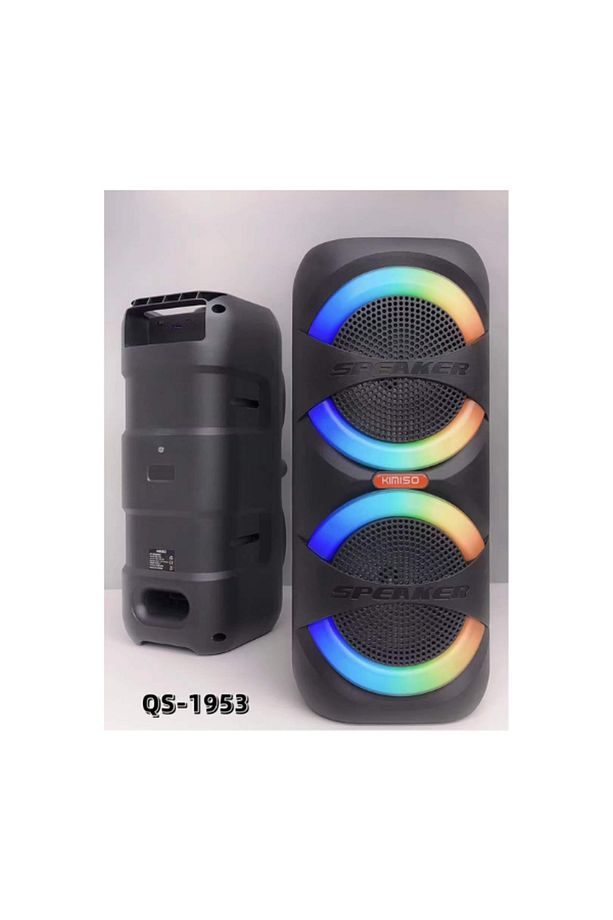 KIMISO QS1953 BLUETOOTH SPEAKER 2x10W 2x6,5" 200*460*200MM - 4