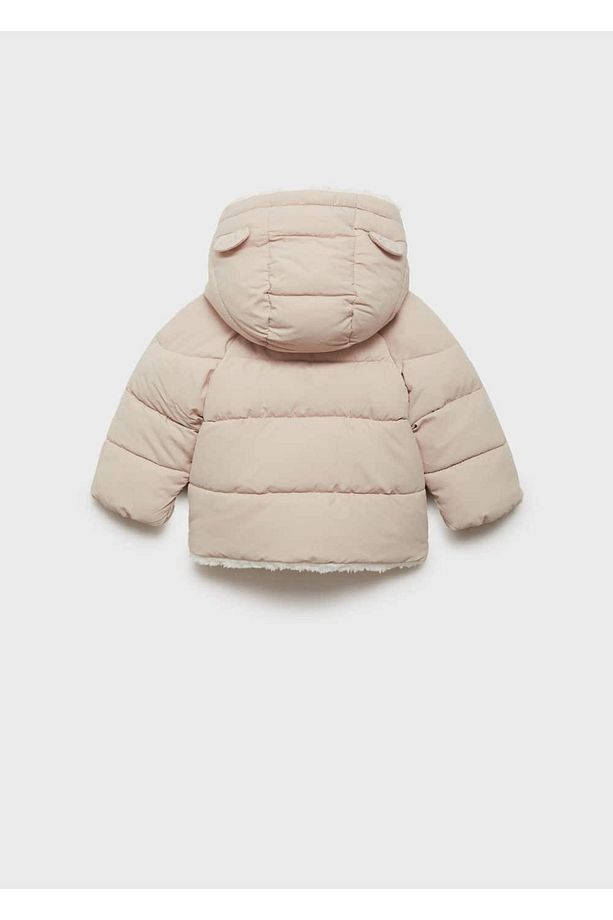 Kapüşonu Kulak Detaylı Kapitone Anorak - 2