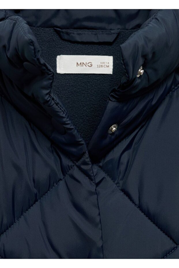 Uzun kapitone yelek - 6