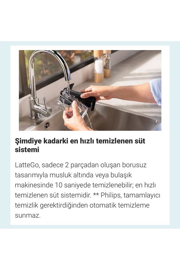 Lattego Premium Tam Otomatik Espresso Makinesi, Tek Dokunuşla 4 Çeşit Içecek - 5