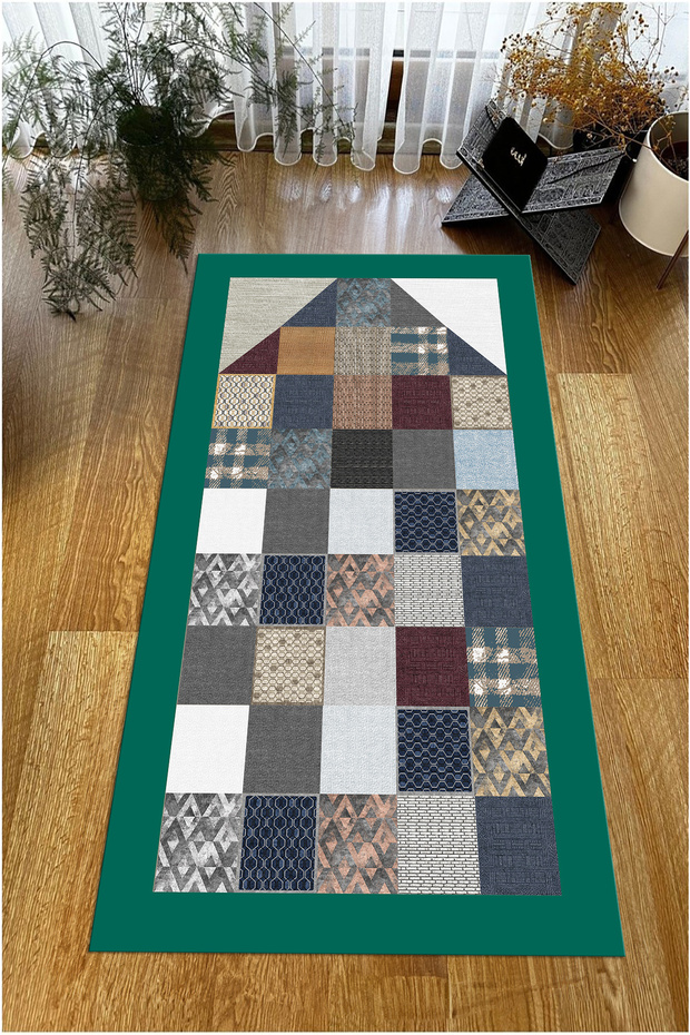 Digital Printed Non-Slip Base Washable Dowry Gift Prayer Mat Prayer Rug