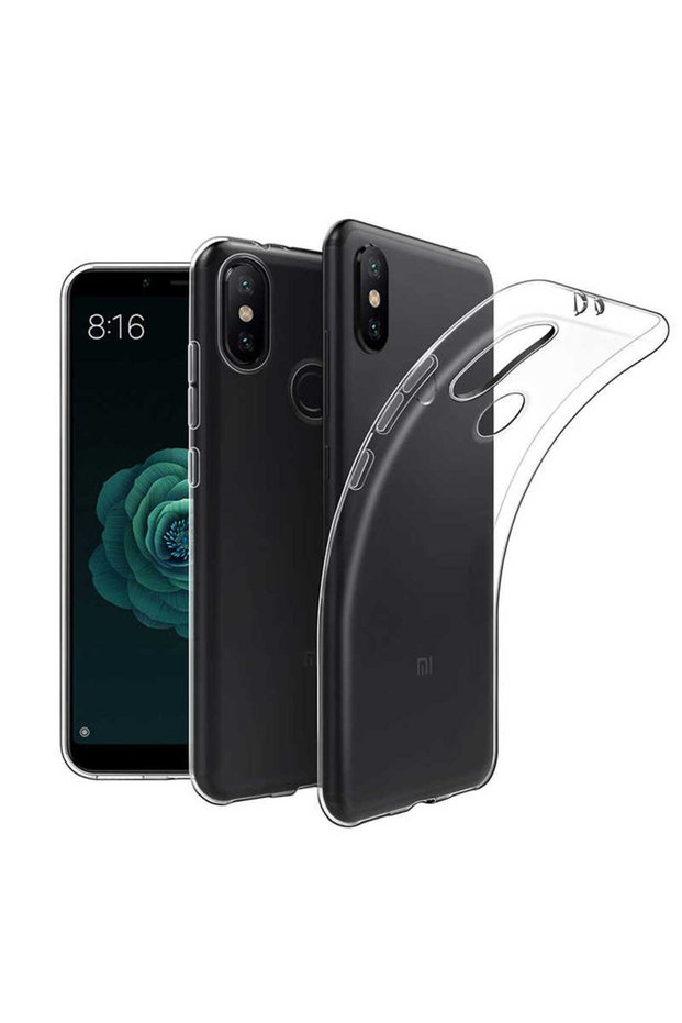 Mi 6X Case Zore Super Silicone Cover - No Color