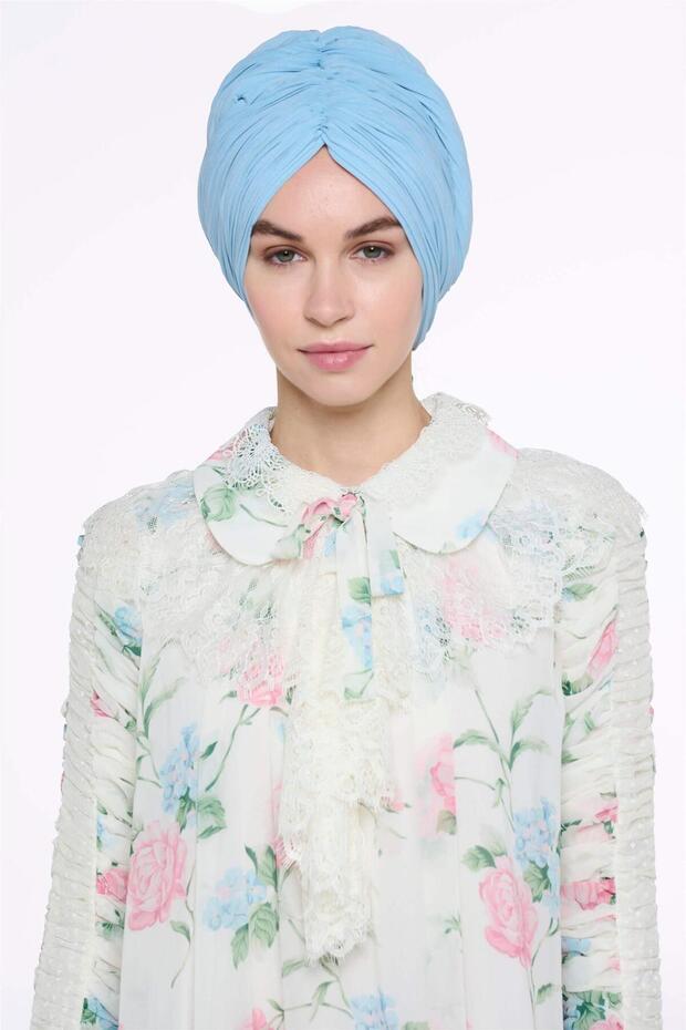 ÇAPRAZ BAĞLAMALI BONE Mavi - 1