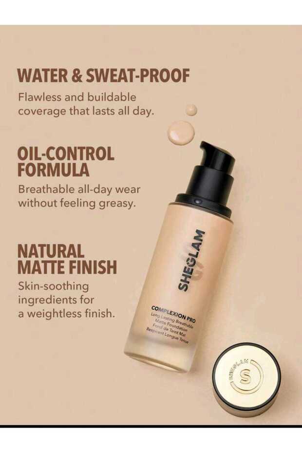 Matte Foundation Nude Renk - 6