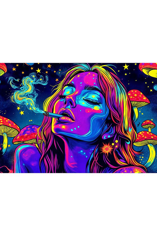 Kaliteli Kumaş , Canlı Renkler Duvar Örtüsü Duvar Halısı Wall Tapestry - 5