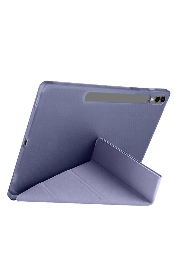 Galaxy Tab S9 FE Plus 12.4 Compatible Tablet Case with Stand + Bluetooth Keyboard Mouse Set - 4