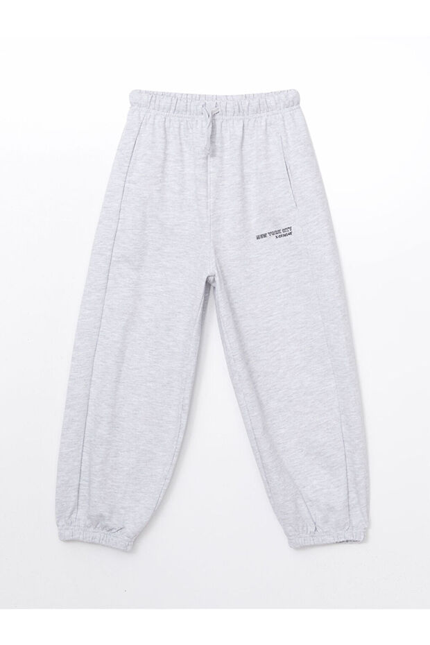 Beli Lastikli Erkek Çocuk Jogger Eşofman Altı - 1