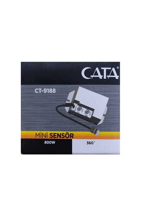 Mini Sensör Sıva Altı Sensör 360 Derece Ct-9188 - 3