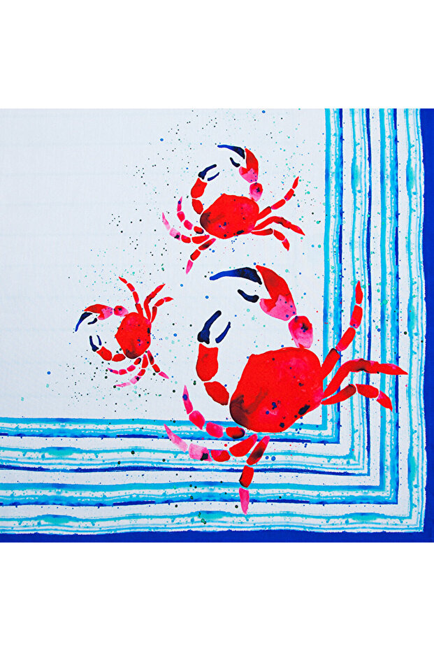 مفرش طاولة على شكل سرطان البحر - 1