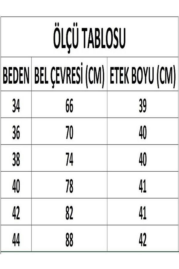 Kadın Mavi Çiçek Desenli Mini Şort Etek Dm2024 - 2