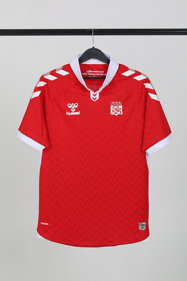 Sivasspor 2024-2025 Yetişkin Kırmızı Forma Tek Üst - 1