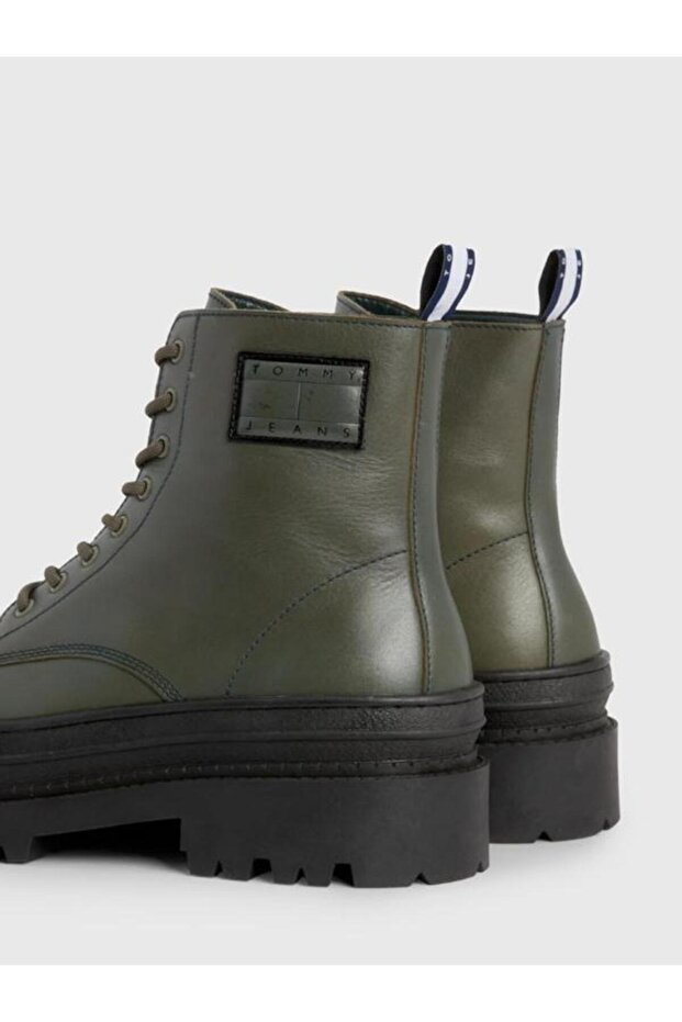 LEATHER BOOTS WITH LOGO - 3