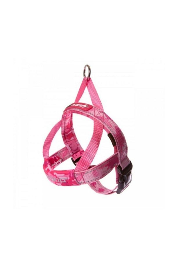 ?Quıck Fıt Harness Köpek Göğüs Tasması Xsmall Pembe Kamuflaj - 1