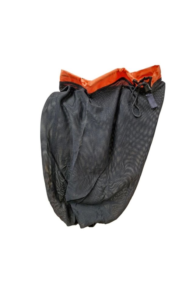 Mesh Stuff Sack Bag 7.5 Liter-ORANGE