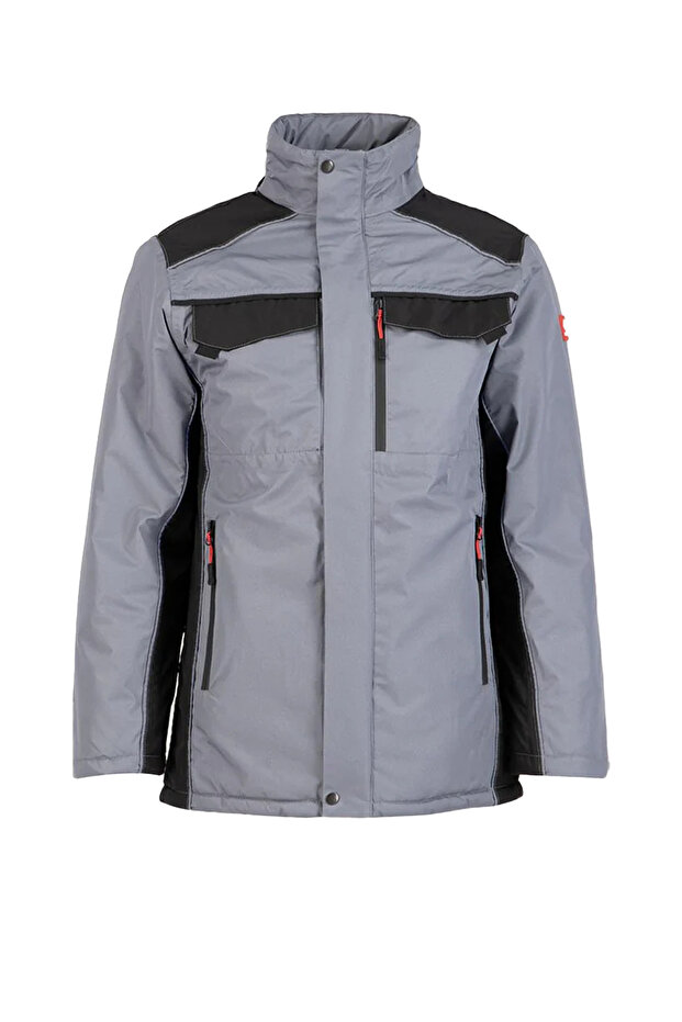 Allium - Ripstop Parka Winter Reflective Coat with Fleece Inside Waterproof Breathable Hood Day