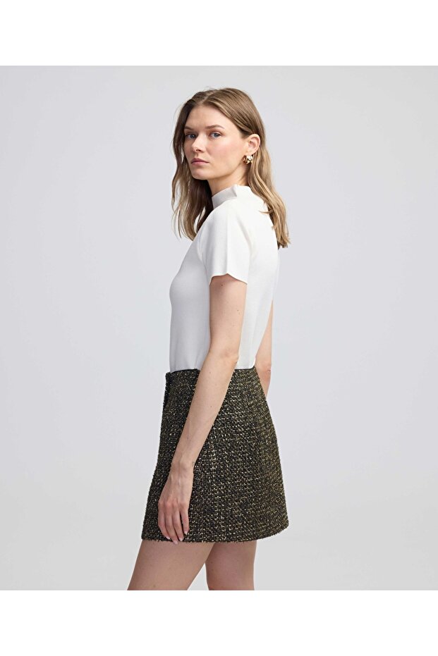 Tüvit mini etek - 2