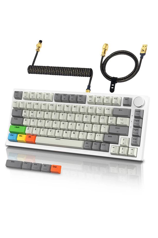 AttackShark K85 RGB App Uygulamalı Özel Manyetik Switch Hızlı Tetik Gaming Oyuncu Klavyesi - 2