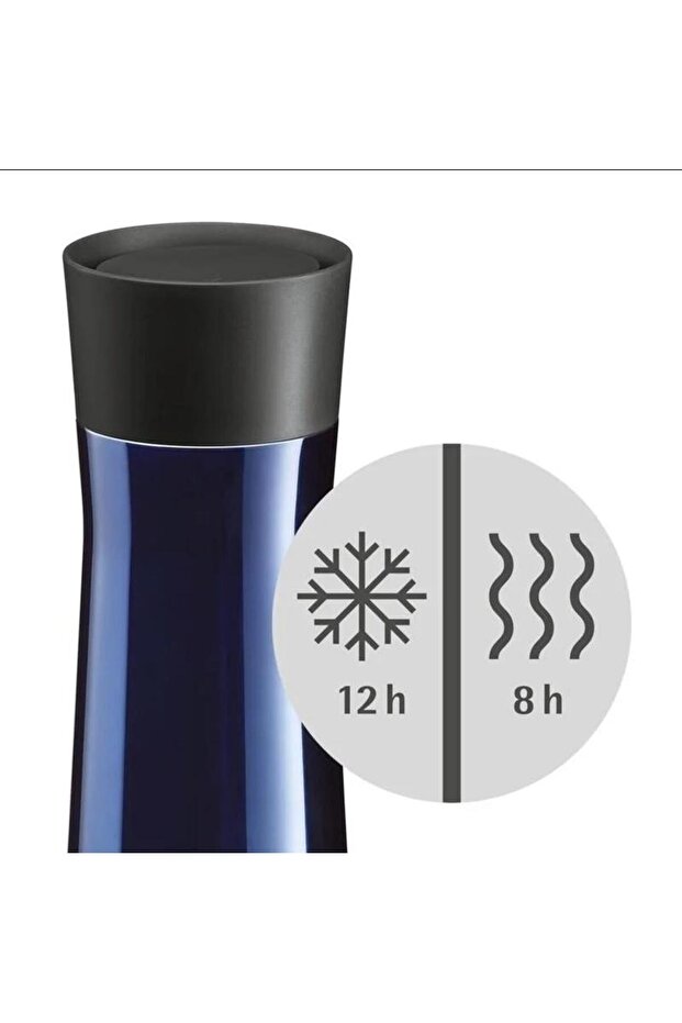 Çelik Mavi Termos 350 ml - 5