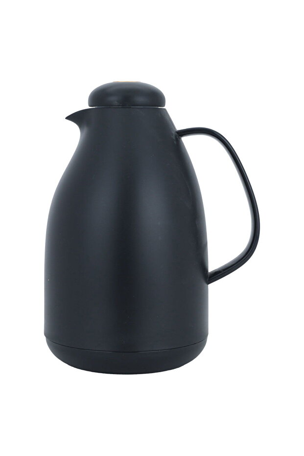 Al Saif Gallery Pro Penguin Thermos, 1.5 liters, glass inner container, plastic outer shell - black
