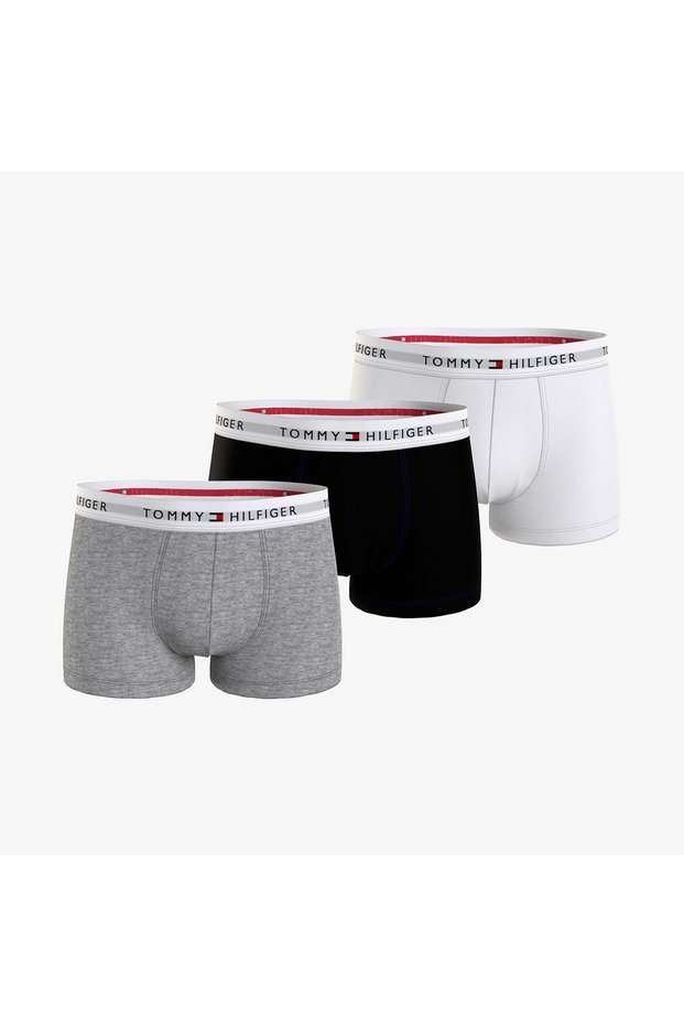 3-Piece Trunk Men's Gray Boxers
