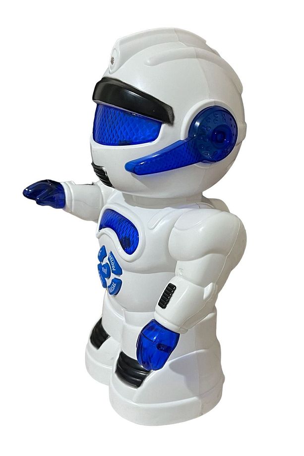 Robot Çarp Dön Sesli Işıklı 15 fonksiyonlu Robot 25 Cm - 8