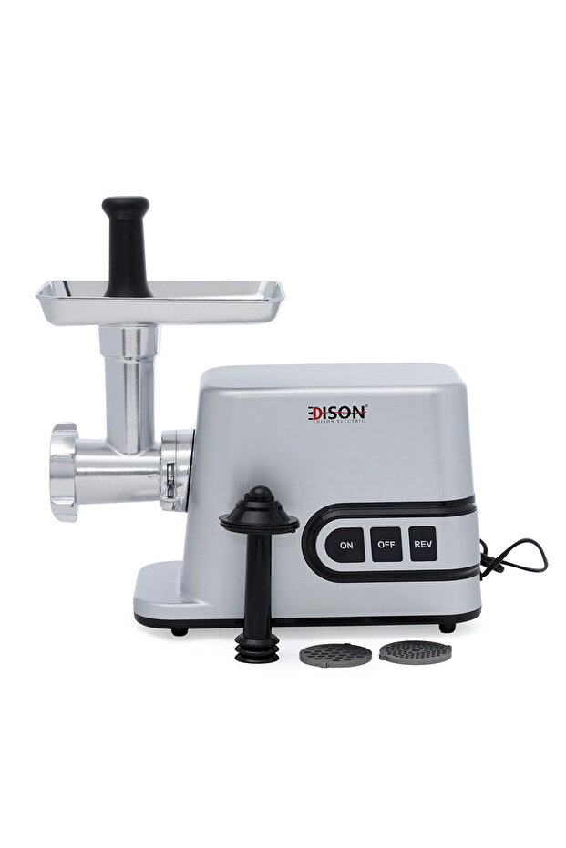 Meat Grinder, Grey Steel, 2 kg, 1200-3000 W