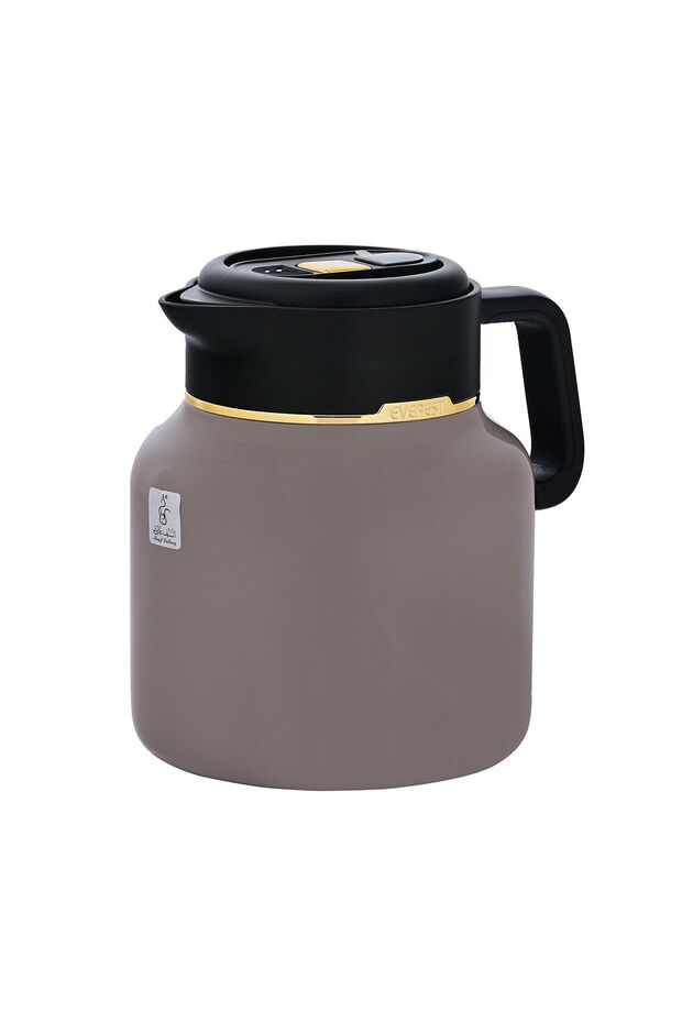 Sarah Cappuccino Thermos With Black Handle, 1.5 Liters
