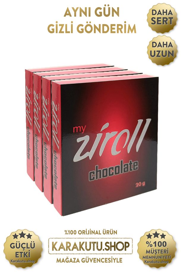 Ziroll Çikolata 4 Adet - 1