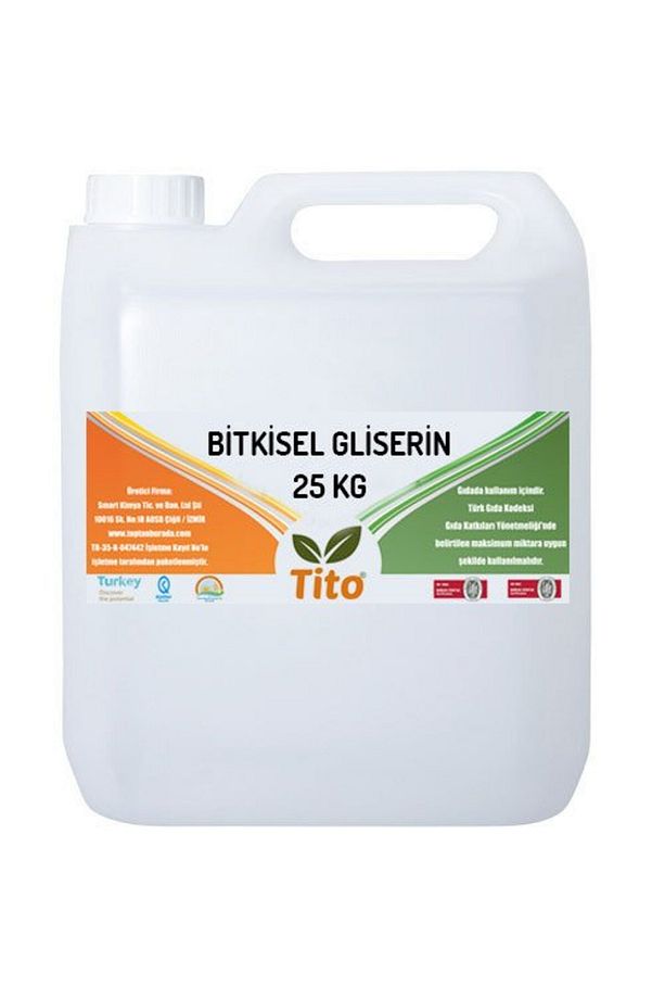 Bitkisel Gliserin Vg E422 25 Kg - 1