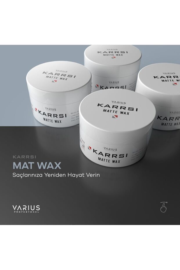 Saç Şekillendirici Mat Wax 100 ml Mat Ve Güçtü Tutuş Matte Stylıng - 2
